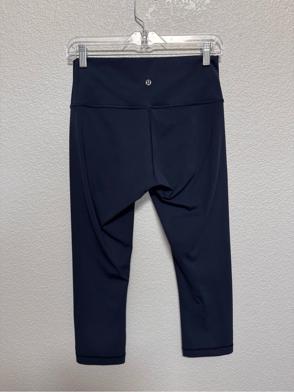 Lululemon Align High Rise Crop 21” True Navy Women’s 8 Travel Athleisure